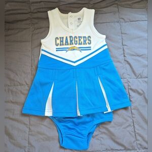 NFL Chargers Kids Matching Set - Blue and White